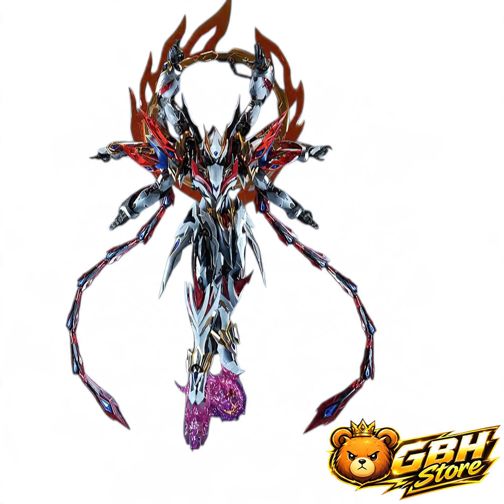 MotorNuclear MNP-XH04W (Ne Zha white) premium mechanical warrior model kit