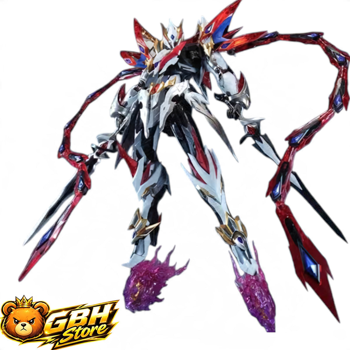 MotorNuclear MNP-XH04W (Ne Zha white) premium mechanical warrior model kit