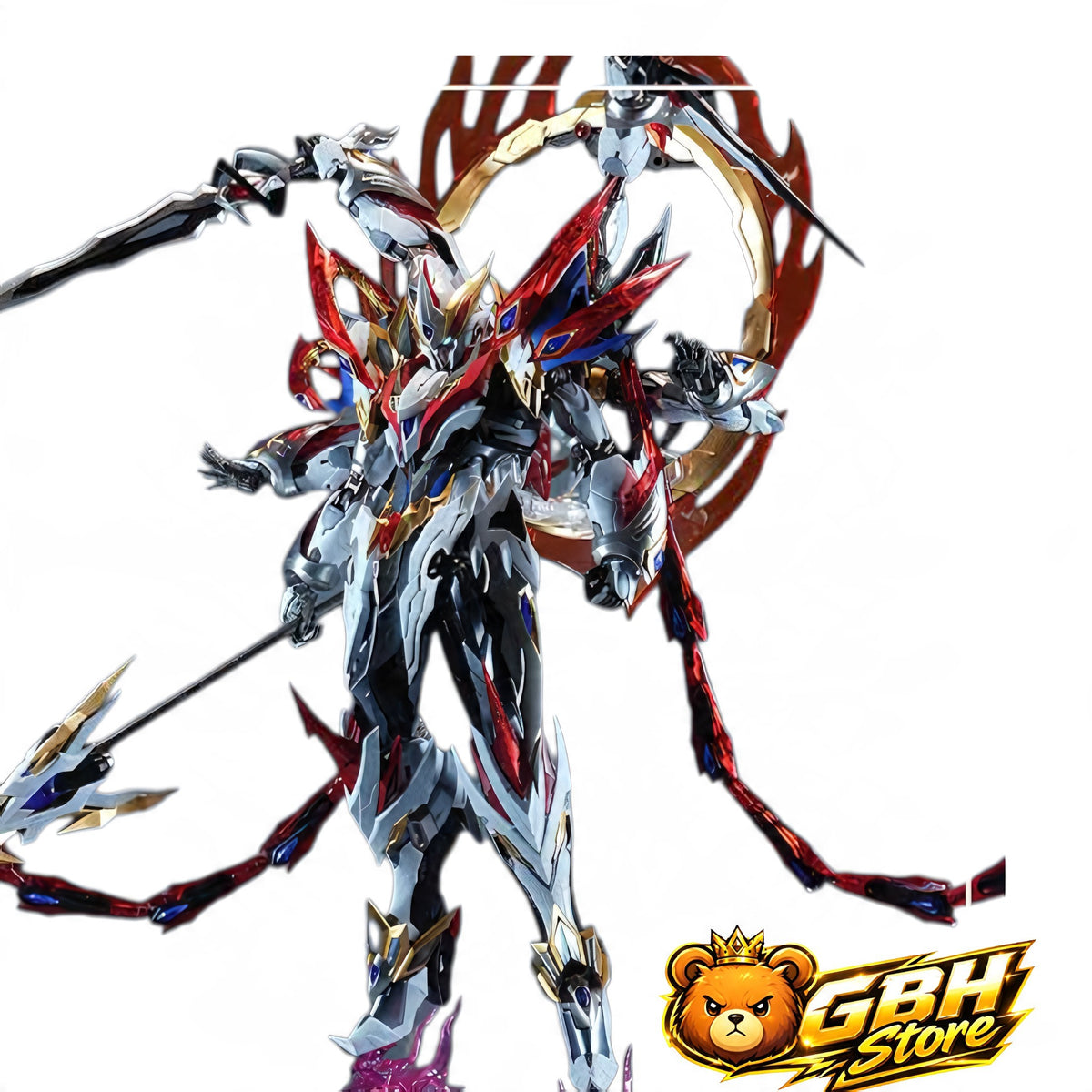 MotorNuclear MNP-XH04W (Ne Zha white) premium mechanical warrior model kit
