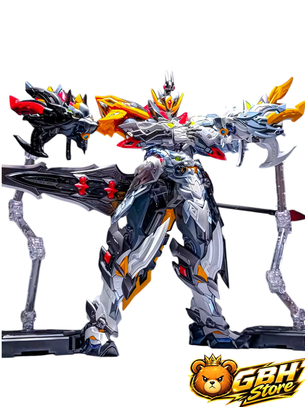 MNP-XH21 Huo Qubing model kit by MotorNuclear
An alternative pose after assembly