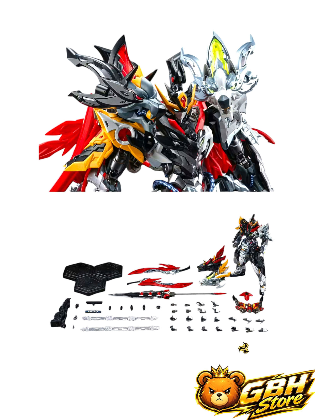 MNP-XH21 Huo Qubing model kit by MotorNuclear
An alternative pose after assembly
