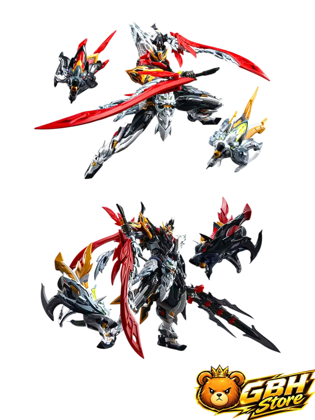 MNP-XH21 Huo Qubing model kit by MotorNuclear
An alternative pose after assembly