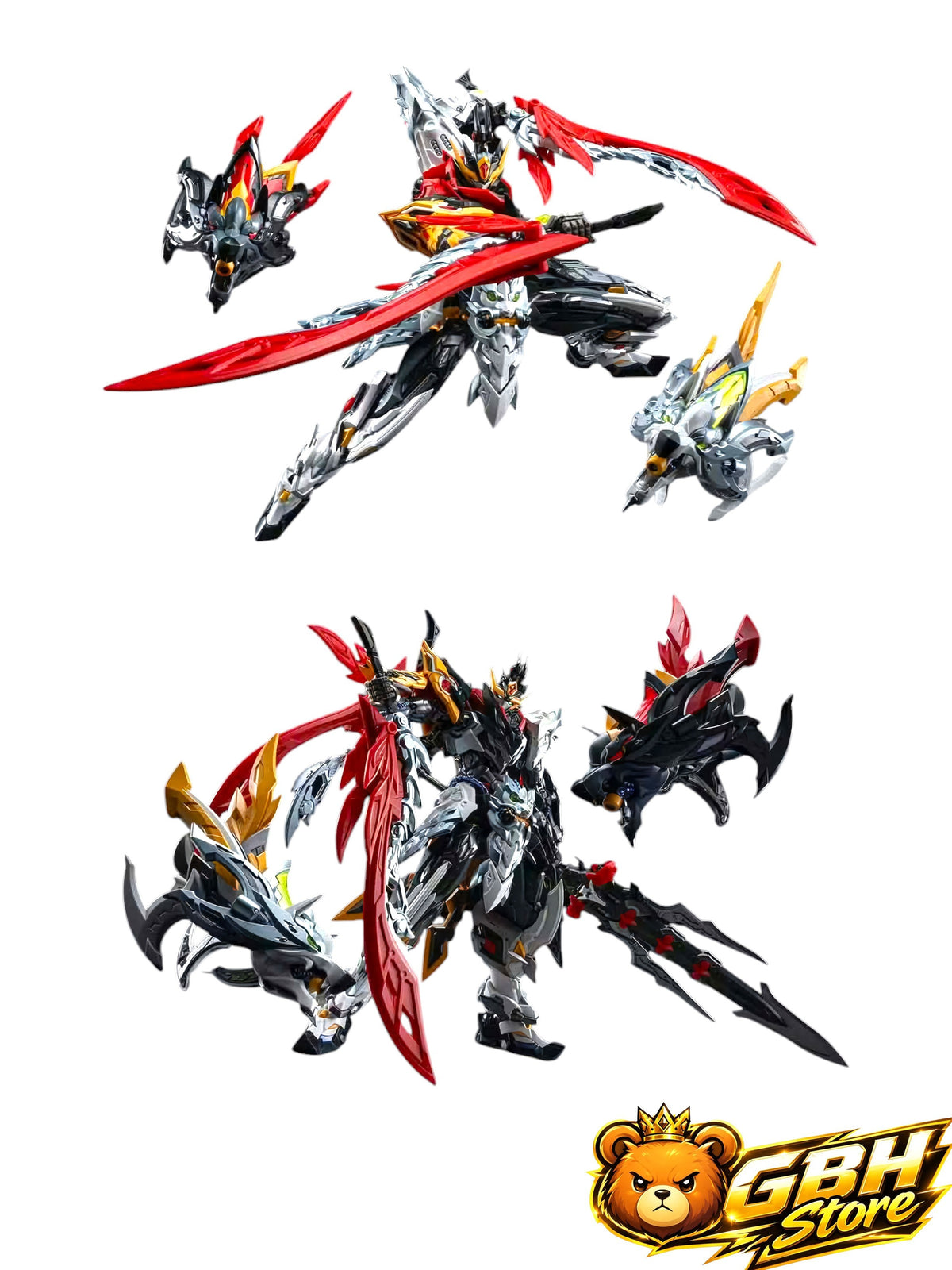 MNP-XH21 Huo Qubing model kit by MotorNuclear
An alternative pose after assembly