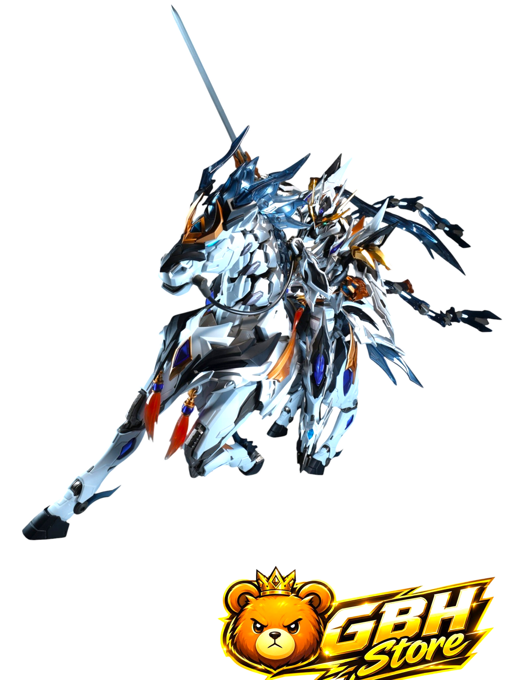 MNP-XH05W Zhao Yun by Motonuclear (includes horse)